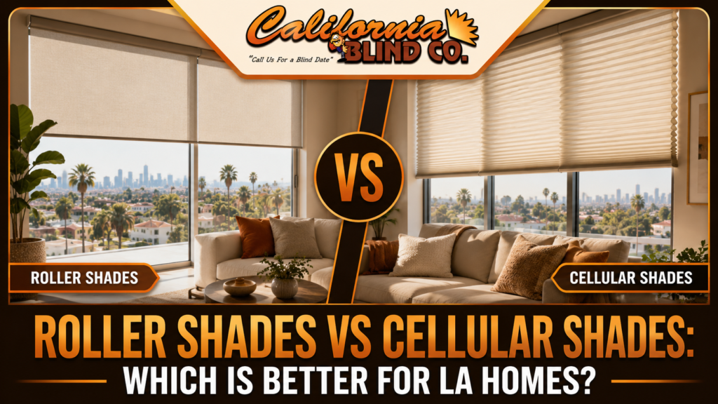 roller shades vs cellular shades